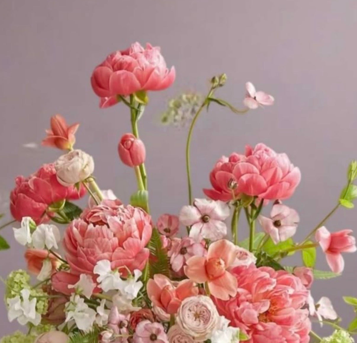 Custom Peony design￼   Please note: this image is provided for reference purposes only.
