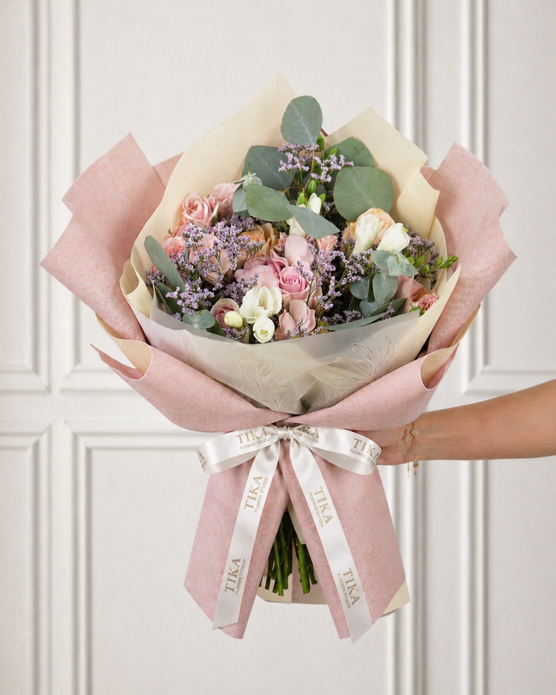 Pink sunset bouquet (Mother’s day bouquets are now available for preorder. Secure yours today to guarantee delivery availability May 9 & May 10th)