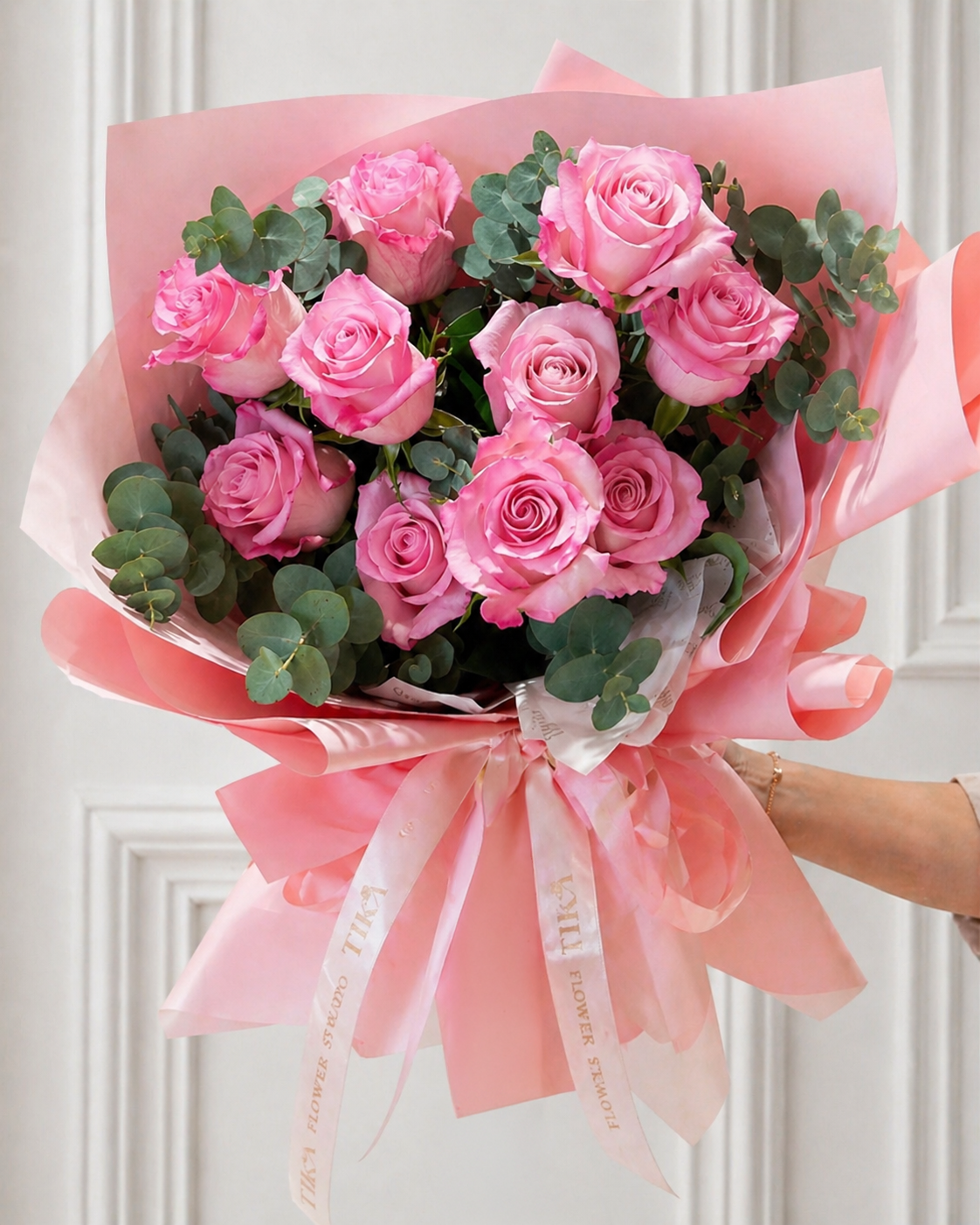 Dozen roses “Korean”Style bouquet
