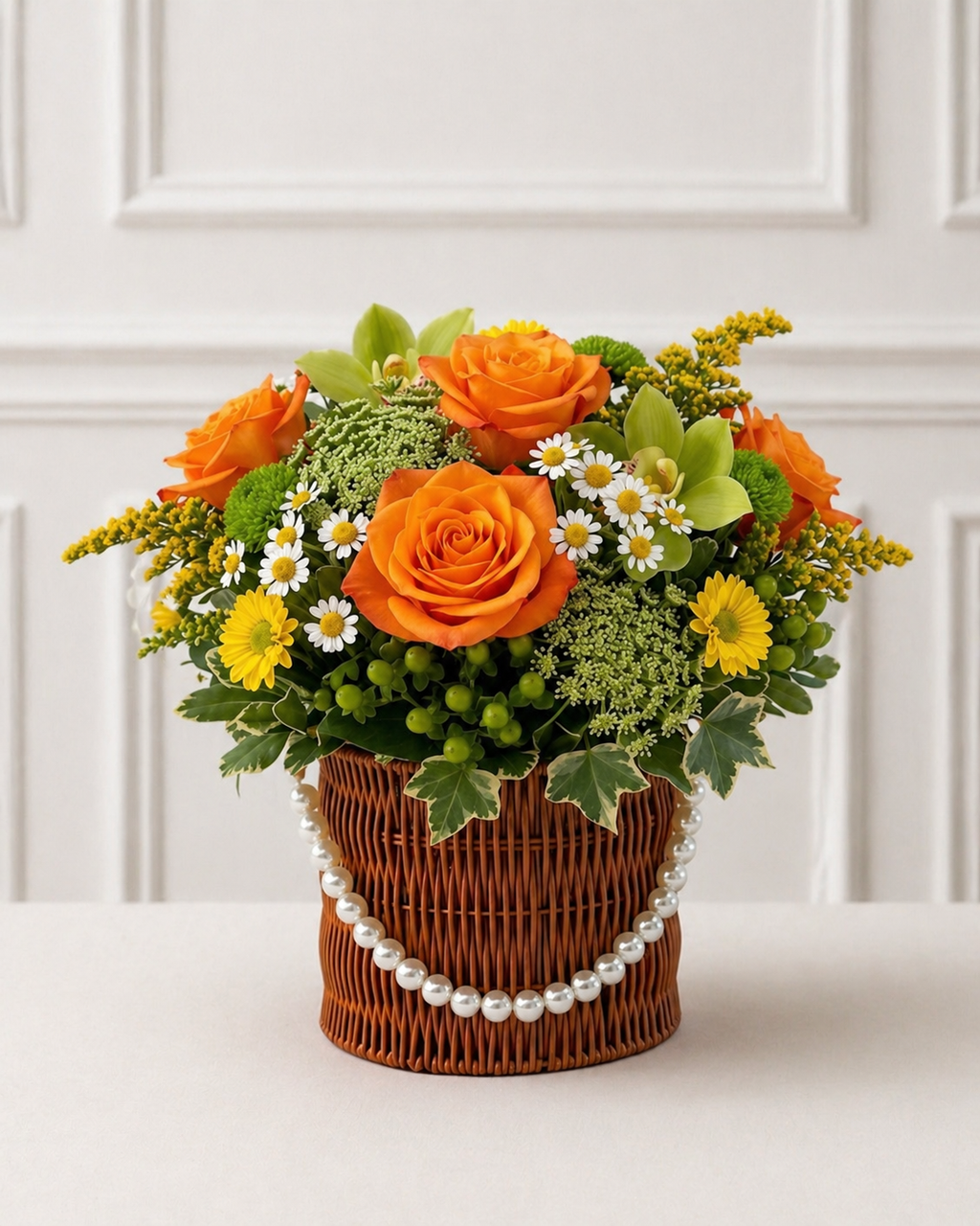 Pearls whisper basket