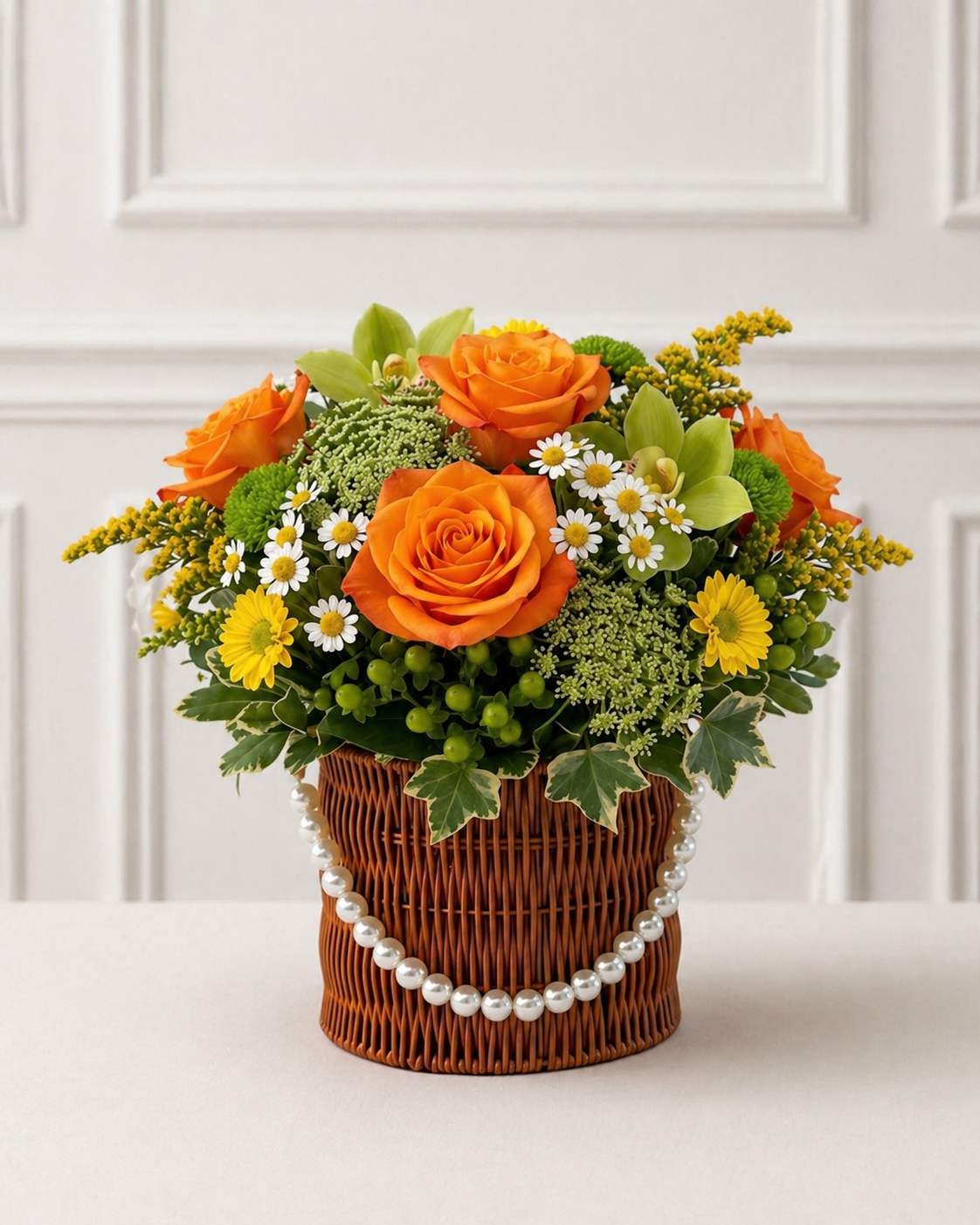 Pearls whisper basket