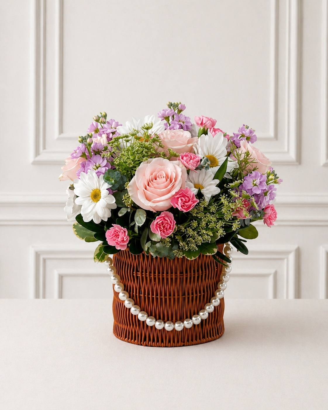 Pearls whisper basket